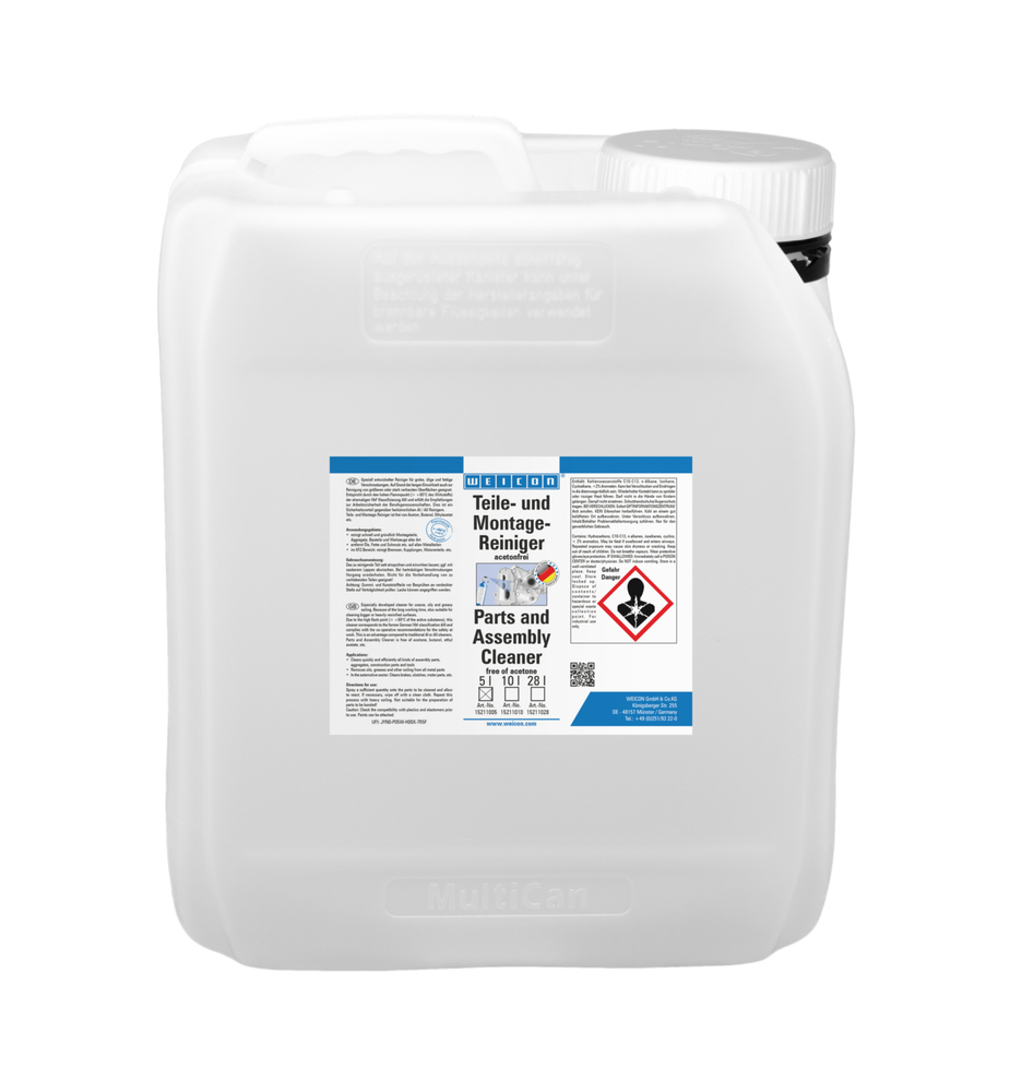 Parts and Assembly Cleaner special cleaner with high flash point